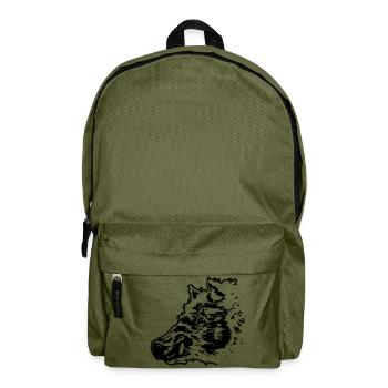 Wild Boar - Wildschwein - Keiler - Rucksack - Olivgrün - Vorne