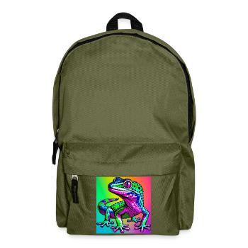 Gecko - Backpack - olive green - Front