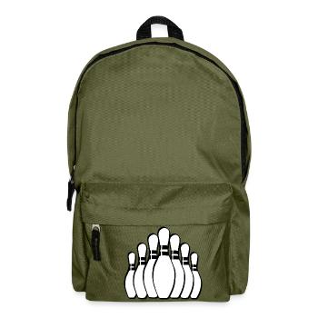 Bowling - Rucksack - Olivgrün - Vorne