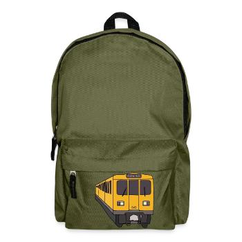 U1 U-Bahn - Rucksack - Olivgrün - Vorne