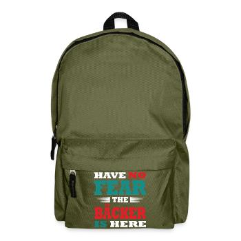 Have no Fear the Baker is here Outfit - Backpack - olive green - Front
