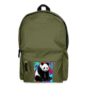 Panda - Rucksack - Olivgrün - Vorne