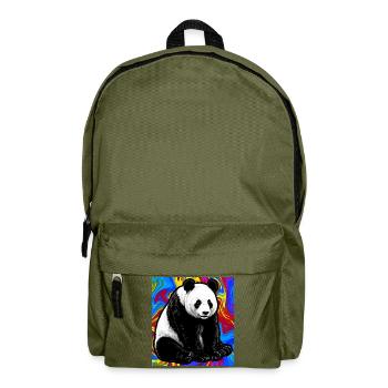 Panda - Rucksack - Olivgrün - Vorne