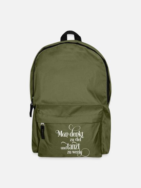 tanzen - Rucksack - Olivgrün