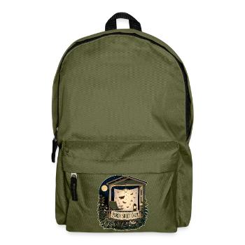 PORCH SHEET CALM - Backpack - olive green - Front