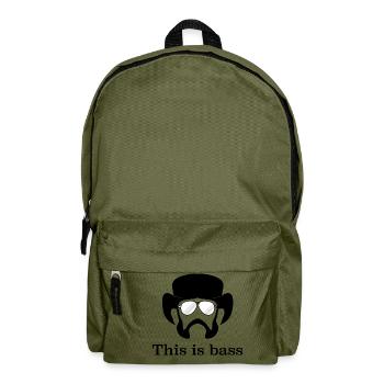 Rockface Oldschool - Rucksack - Olivgrün - Vorne