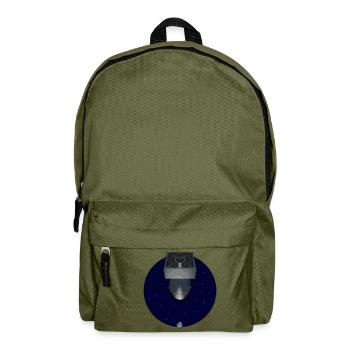 Zeichnung Bombe - Rucksack - Olivgrün - Vorne