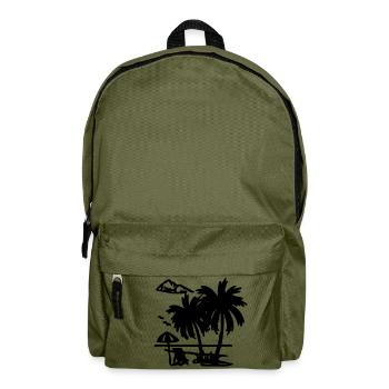 der Süden - Rucksack - Olivgrün - Vorne
