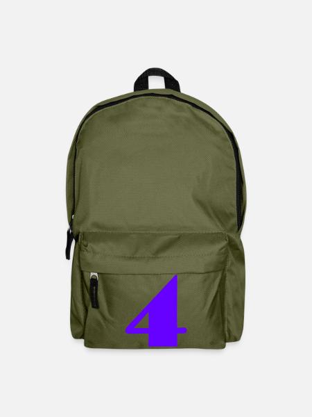 4 JAHRE,4. GEBURTSTAG,4 JAHRE JUBILÄUM - Rucksack - Olivgrün