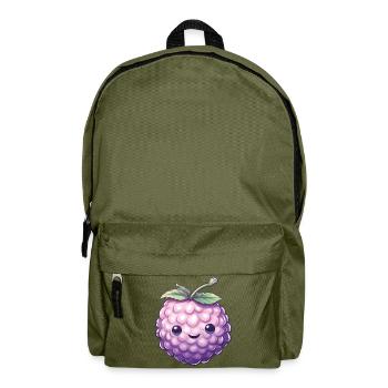 Motif de mûres Baies Costume de Carnaval - Sac à dos - vert olive - Devant