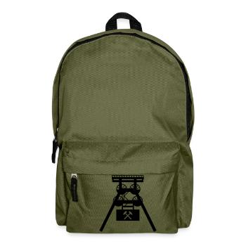 Zeche - Rucksack - Olivgrün - Vorne