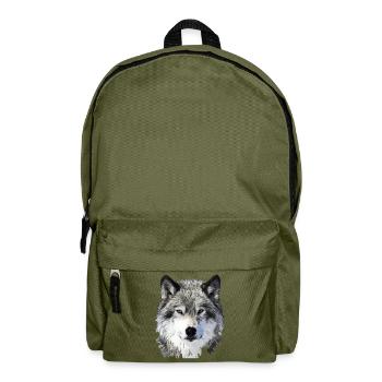 The Wolf - Backpack - olive green - Front