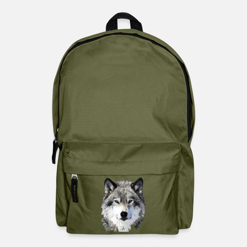 Der Wolf - Rucksack - Olivgrün