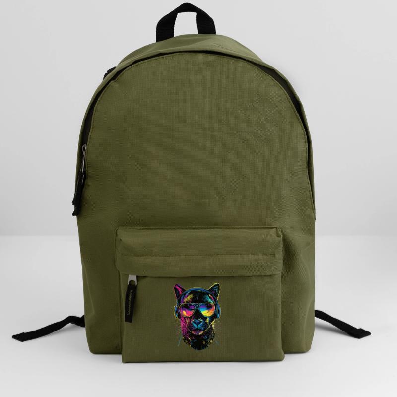 Panther Leopard Big Cat Cute Big Cat Panter Backpack