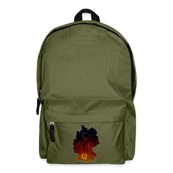 Germany Digital | Card - Backpack - olive green - Front