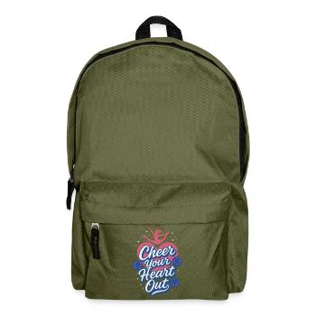Ich kenne H.T.M.L - How To Meet Ladies - Rucksack - Olivgrün - Vorne