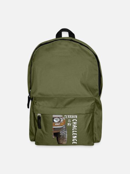 AUTO TERRAIN IS MY CHALLENGE - Rucksack - Olivgrün