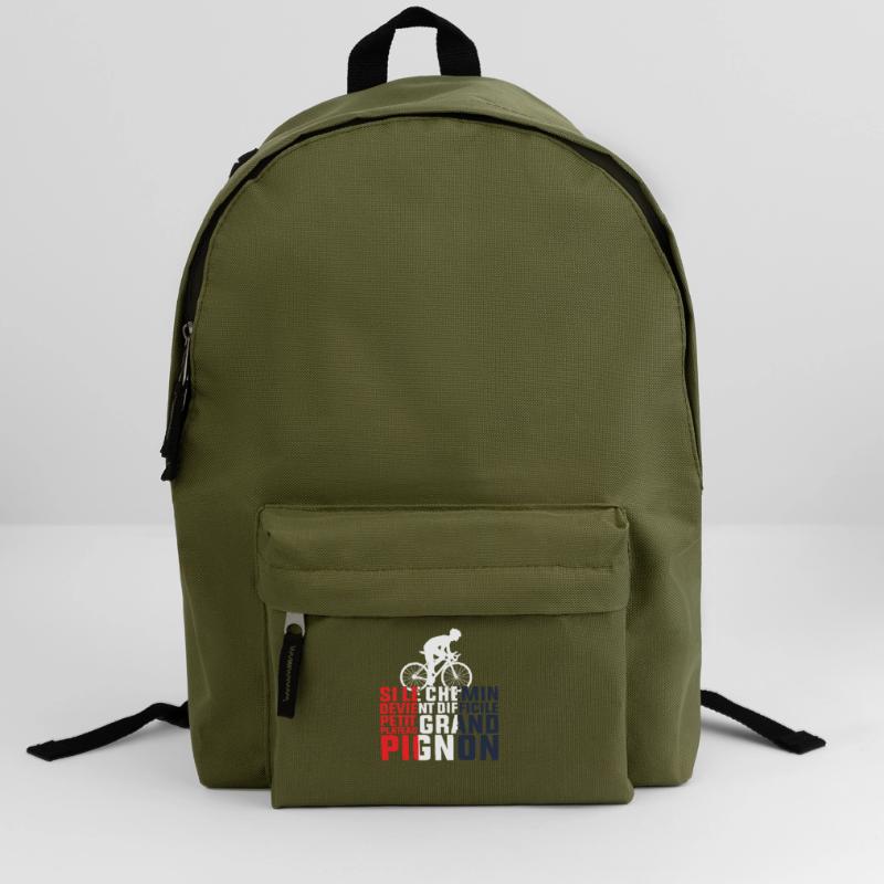 Si Le Chemin Devient Difficile - Cycliste Cadeau Sac à dos