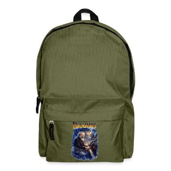 Brahms Piano Storm - Backpack - olive green - Front