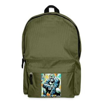 gorilla - Backpack - olive green - Front