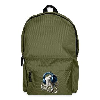 Octopus Octopus Octopus Sea Octopus - Backpack - olive green - Front