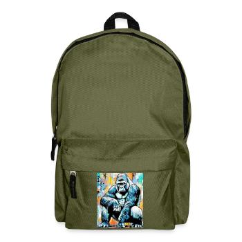 gorilla - Backpack - olive green - Front