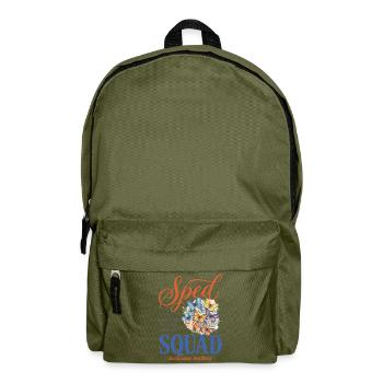 Enseignant en éducation spécialisée de l’équipe spécialisée Butterfly - Sac à dos - vert olive - Devant