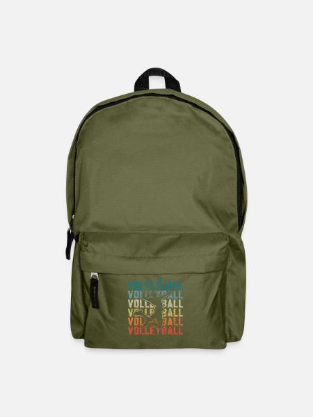 Volleyball Volleyballer Für Männer Frauen Kinder - Rucksack - Olivgrün