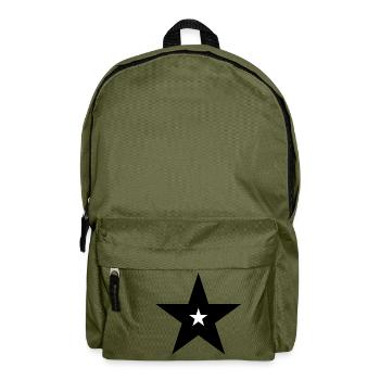 Alternativer Stern - Rucksack - Olivgrün - Vorne