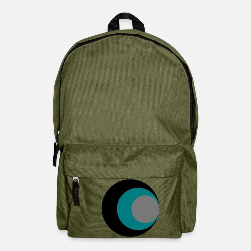 Kreise - Rucksack - Olivgrün