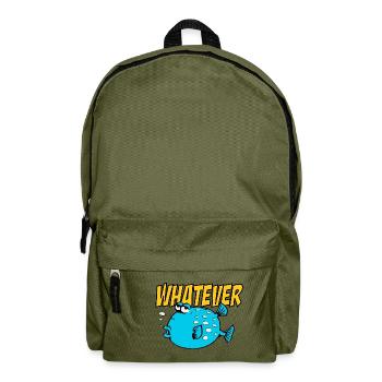 Whatever Fishi - Rucksack - Olivgrün - Vorne