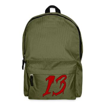 13 - Rucksack - Olivgrün - Vorne