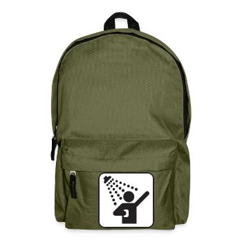 Duschen - Rucksack - Olivgrün - Vorne