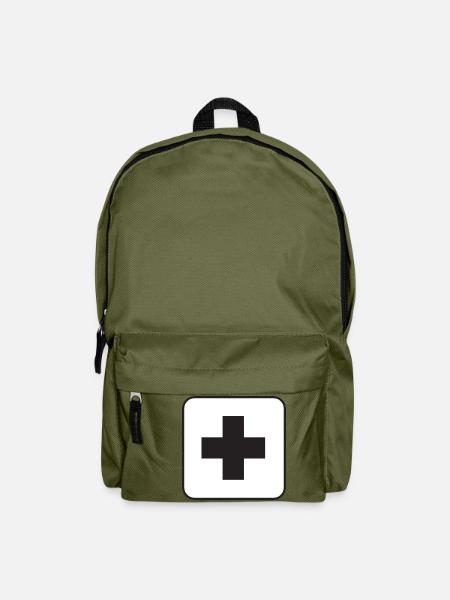 Erste Hilfe - Rucksack - Olivgrün