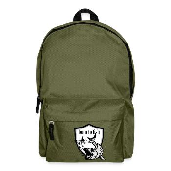 angler - Rucksack - Olivgrün - Vorne