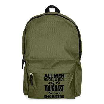 Ingenieur Geschenk Beruf Technik Maschine Jobs - Rucksack - Olivgrün - Vorne