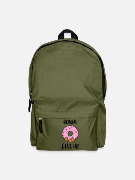 lustige Sprüche - Rucksack - Olivgrün