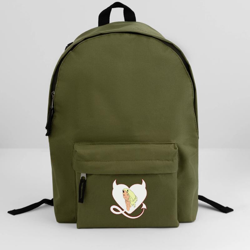 Devil with devil's heart Devil devil's female Backpack