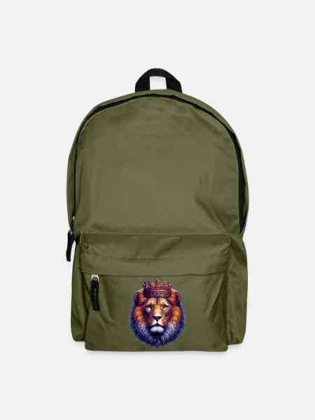 Löwe - Rucksack - Olivgrün