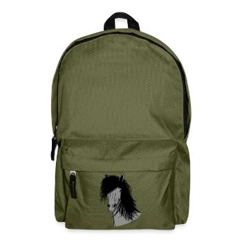 Isländer Portrait - Rucksack - Olivgrün - Vorne