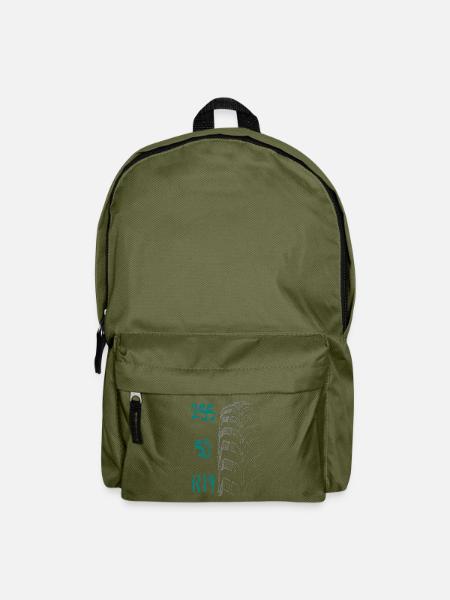 Auto / 255 50 R19 / Tuning / Motorsport / türkis - Rucksack - Olivgrün