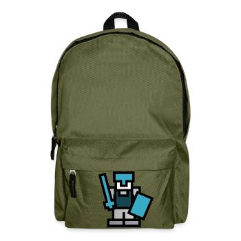 army soldier soldat knight world war weltkrieg70 - Rucksack - Olivgrün - Vorne