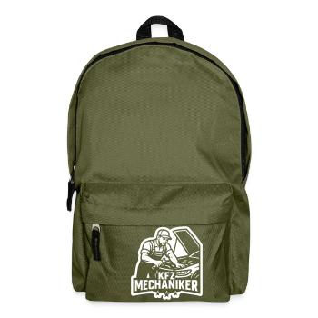 Kfz Mechaniker - Rucksack - Olivgrün - Vorne