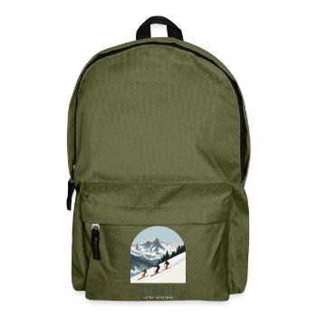 Tirol Austria Alpine Skiing - Rucksack - Olivgrün - Vorne