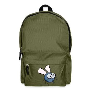 Lustige Mücke - Rucksack - Olivgrün - Vorne