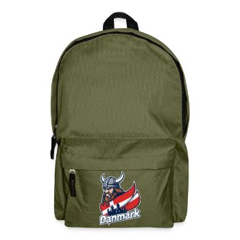 Denmark Viking Emblem - Backpack - olive green - Front
