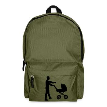 WALKING DAD - Rucksack - Olivgrün - Vorne