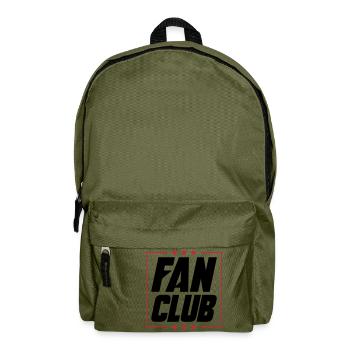 Fan Club - Rucksack - Olivgrün - Vorne