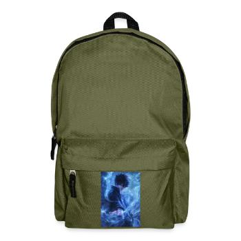 Fantasy Azure Flame - Backpack - olive green - Front