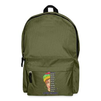 Zodiac sign Libra - Backpack - olive green - Front
